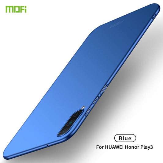 For Huawei Honor Play 3 MOFI Frosted PC Ultra-thin Hard Case(Blue) - Honor Cases by MOFI | Online Shopping UK | buy2fix