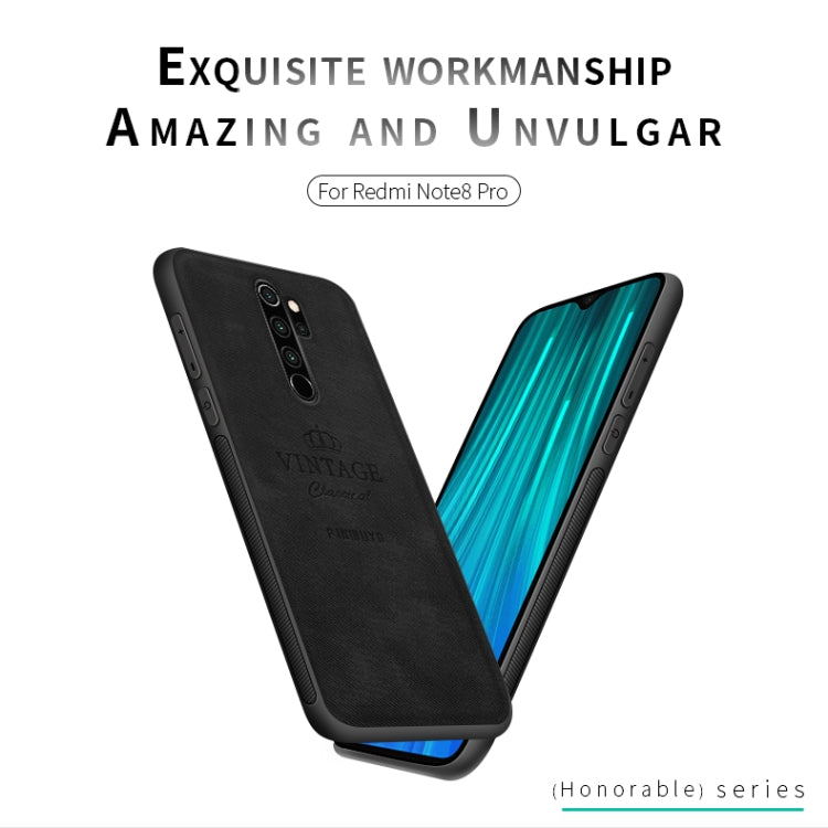 For Xiaomi RedMi Note 8 Pro PINWUYO Zun Series PC + TPU + Skin Waterproof And Anti-fall All-inclusive Protective Shell(Blue) - Xiaomi Cases by PINWUYO | Online Shopping UK | buy2fix