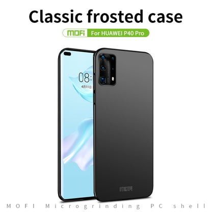 For Huawei P40 Pro MOFI Frosted PC Ultra-thin Hard Case(Red) - Huawei Cases by MOFI | Online Shopping UK | buy2fix