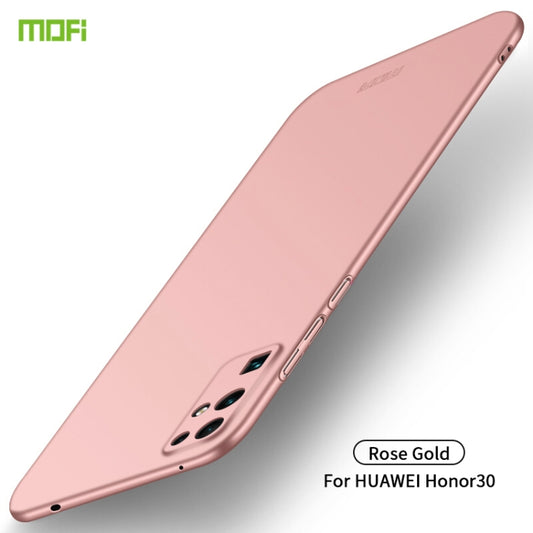 For Huawei Honor 30 MOFI Frosted PC Ultra-thin Hard Case(Rose gold) - Honor Cases by MOFI | Online Shopping UK | buy2fix