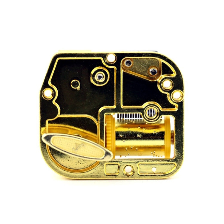 Eight-tone Gold-plated Bar Repair Parts DIY Sky City Paperback Music Box(My Heart Will Always Be) - Music Box by buy2fix | Online Shopping UK | buy2fix