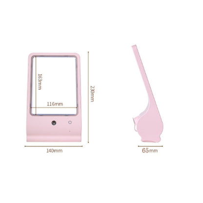 USB Desktop Dressing Mirror LED Table Lamp Portable Nano Spray Beauty Moisture Apparatus Automatic Alcohol Sprayer (Pink) - Beauty Instrument by buy2fix | Online Shopping UK | buy2fix