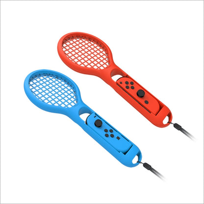 BODE Left and Right Small Handle Tennis Racket NS Game Grip Sports Game Handle TNS1843 for Switch(Red and blue) - Cases by BODE | Online Shopping UK | buy2fix