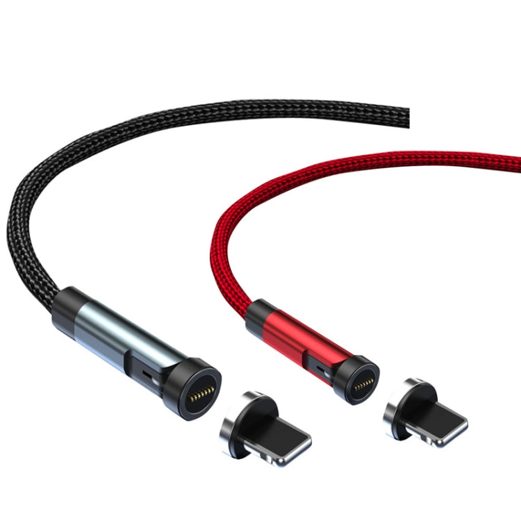 CC57 8Pin Magnetic Interface Rotating Fast Charging Data Cable, Cable Length: 1m(Red) - Charging Cable & Head by buy2fix | Online Shopping UK | buy2fix