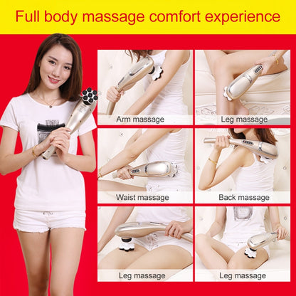 Rechargeable Dolphin Massager Electric Cervical Massage Stick A15 Charging, Plug Type:EU Plug - Massage & Relaxation by buy2fix | Online Shopping UK | buy2fix