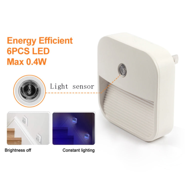 4 PC Energy-Saving & Deodorizing Wireless Infrared Light Control LED Night Light, US Plug - Sensor LED Lights by buy2fix | Online Shopping UK | buy2fix