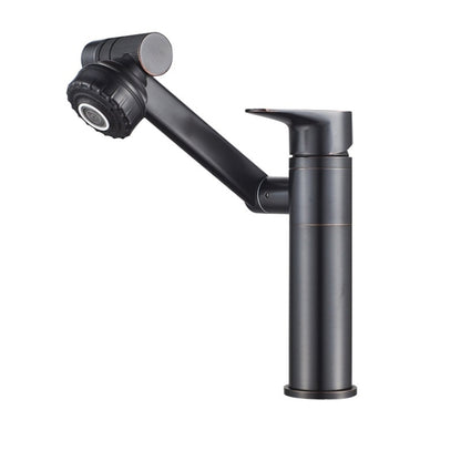 Universal Swivel Faucet Bathroom Hot & Cold Dual-Out Mode Faucet, Specification: Short HT-99528 - Faucets & Accessories by buy2fix | Online Shopping UK | buy2fix
