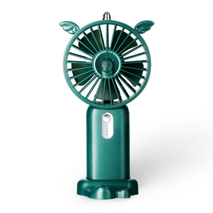 N12 Office Desktop USB Handheld Mini Fan, Fan diameter: 1200 MAH(Jade Green) - Electric Fans by buy2fix | Online Shopping UK | buy2fix