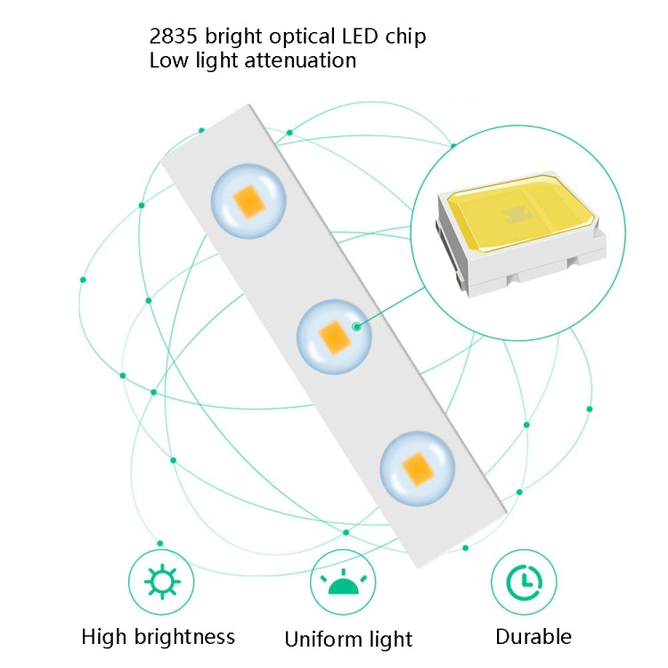 10 in 1 LED Mirror Front Lamp USB Infrared Sensor Makeup Mirror Fill Light - Sensor LED Lights by buy2fix | Online Shopping UK | buy2fix