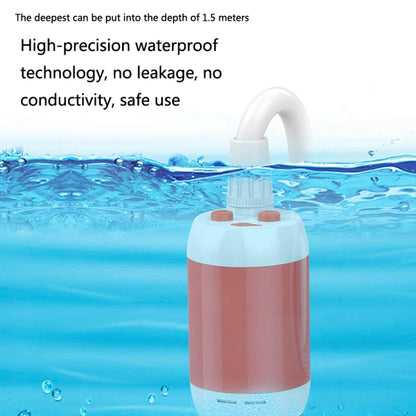 LLT-ES01 Electric Pet Shower Outdoor Camping Bath Device, Style: Standard (Orange White) - Shower Head by buy2fix | Online Shopping UK | buy2fix