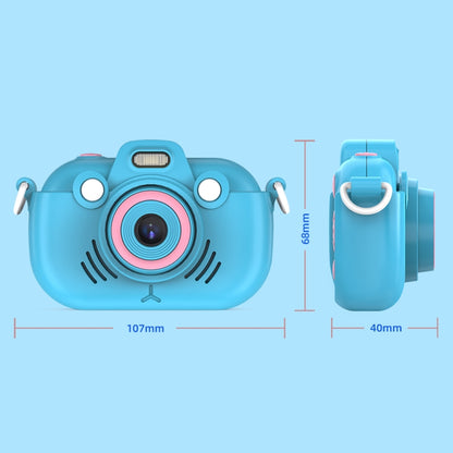 DC502 2.4-Inch 16X Zoom 2.7K Video Recording Children Digital Camera, Color: Blue + 32G(EU Plug) - Children Cameras by buy2fix | Online Shopping UK | buy2fix