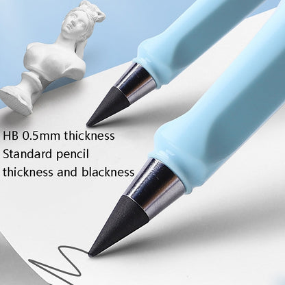 5 PCS No Ink No Need To Sharpen Drawing Sketch Pen Not Easy To Break Erasable HB Writing Pencil(Makaron Green) - Pencils by buy2fix | Online Shopping UK | buy2fix