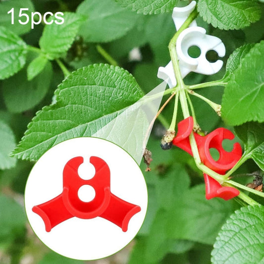 15 PCS HF-09 Plant Bending Control Growth Training Clip Garden Decoration(Ear Shape) - Plant Support & Care by buy2fix | Online Shopping UK | buy2fix