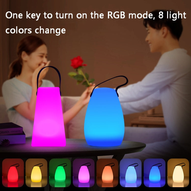 USB Charging Romantic Colorful Portable Night Light Support Remote Control(Square) - Night Lights by buy2fix | Online Shopping UK | buy2fix