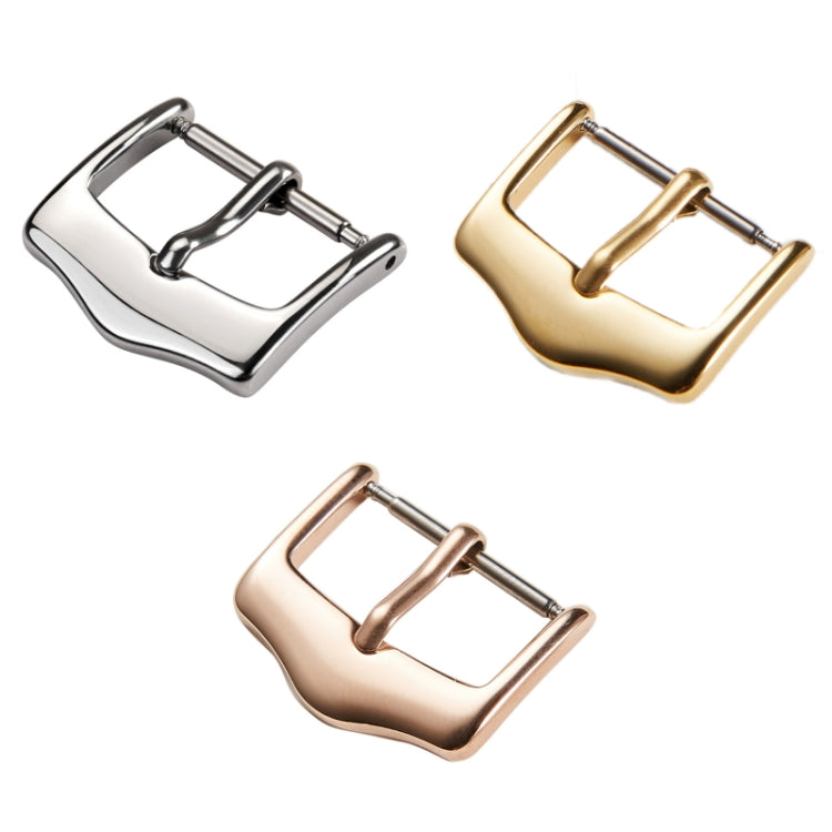 3 PCS Stainless Steel Triangle Watch Pin Buckle Watch Accessories, Color: 12mm Gold - Watch Accessories & Parts by buy2fix | Online Shopping UK | buy2fix