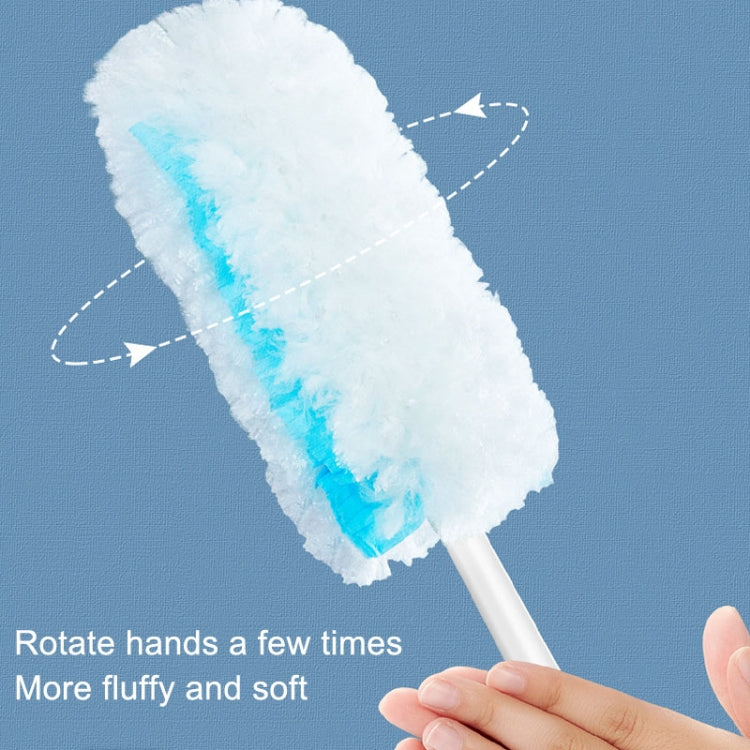 Disposable Household Vacuum Retractable Feather Duster, Style: Long Handle+12 Clothes - Sponges, Cloths & Brushes by buy2fix | Online Shopping UK | buy2fix