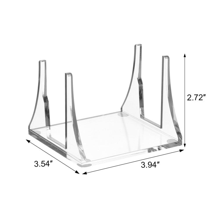 Acrylic Transparent Desktop Storage Bracket For 2010-2020 Mac Mini - MacBook Holder by buy2fix | Online Shopping UK | buy2fix