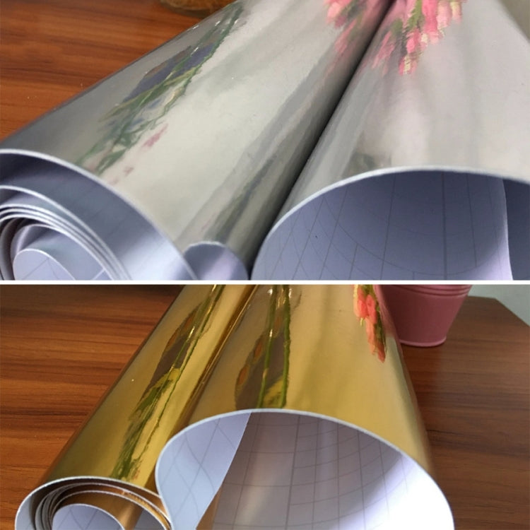 30cm x 150cm Glossy Metal Self Adhesive Vinyl Film DIY Cup Sticker Car Sticker, Color: Rose Gold - Decorative Sticker by buy2fix | Online Shopping UK | buy2fix