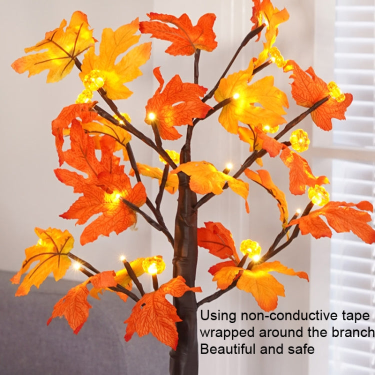 SJ-SD007 Christmas Halloween LED Maple Pumpkin Decoration Light, Style: Detachable Base - Christmas Decoration Lamps by buy2fix | Online Shopping UK | buy2fix