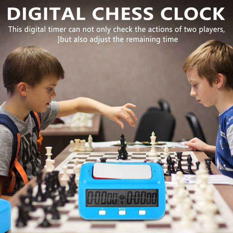 HQT101 Plastic Chess Clock Go Chess Timer(Blue) - Alarm Clocks by buy2fix | Online Shopping UK | buy2fix