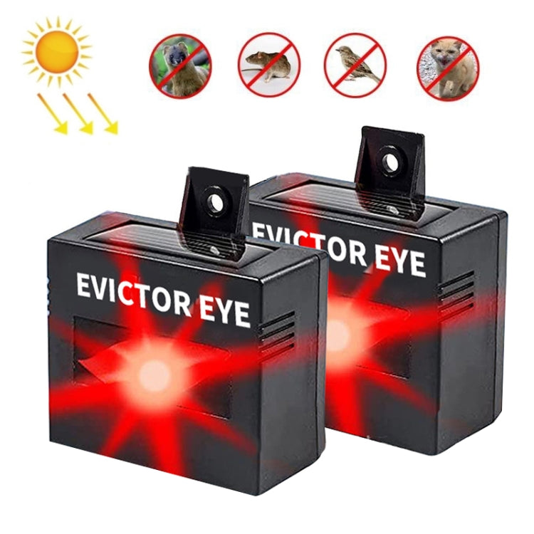 SK191 2pcs Solar Farm Wild Eagle Eye Animal Repeller - Outdoor Insect Repellent by buy2fix | Online Shopping UK | buy2fix