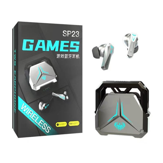 SP23 TWS Wireless Earphones Game Headset Noise Reduction HIFI Stereo Earbuds With Packaging Box - TWS Earphone by buy2fix | Online Shopping UK | buy2fix