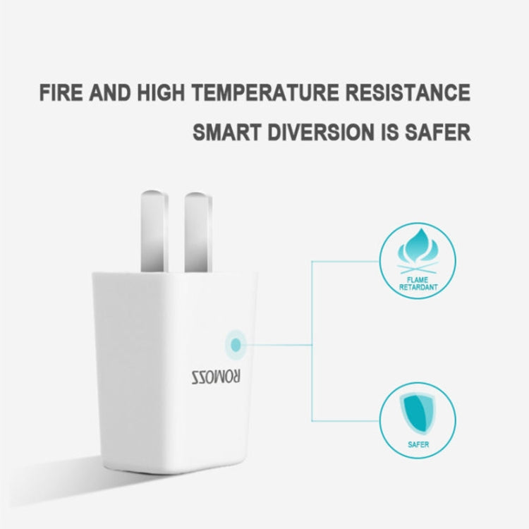 ROMOSS TK12S  10.5W  2.1A Double USB Port Fast Charging Wall Charger,CN Plug - USB Charger by ROMOSS | Online Shopping UK | buy2fix