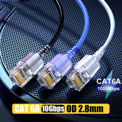 SAMZHE Cat6A Ethernet Cable UTP Network Patch Cable 2m(White) - Lan Cable and Tools by SAMZHE | Online Shopping UK | buy2fix