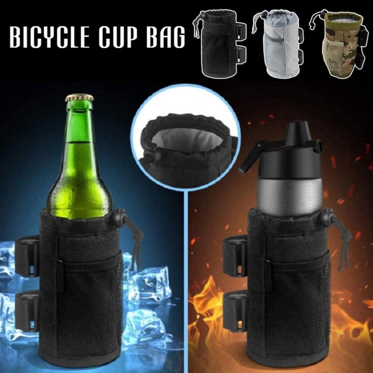 Bicycle Water Cup Holder Stroller Hanging Bottle Bag(Black) - Bicycle Bags by buy2fix | Online Shopping UK | buy2fix