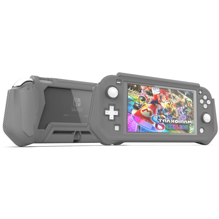 For Nintendo Switch Lite Full Cover Protective Shell TPU Console Case(Black) - Cases by buy2fix | Online Shopping UK | buy2fix