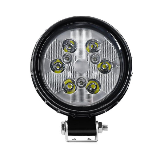 4 Inch Round Mixed Luminous Aluminum Alloy Car Work Light(Sigle) - Work Lights by buy2fix | Online Shopping UK | buy2fix