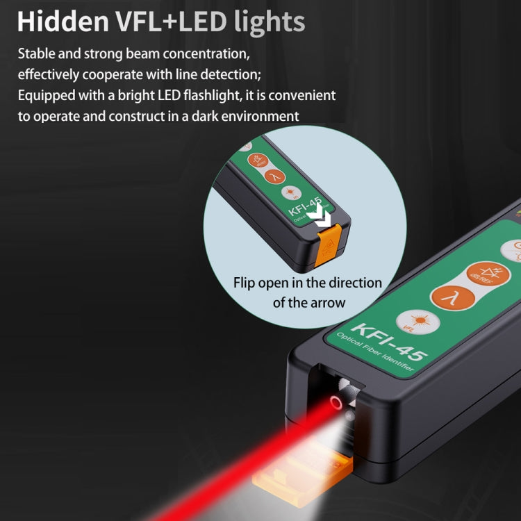 Komshine Optical Fiber Signal Direction Identification Instrument, Model: KFI-45-L - Fiber Optic Test Pen by Komshine | Online Shopping UK | buy2fix