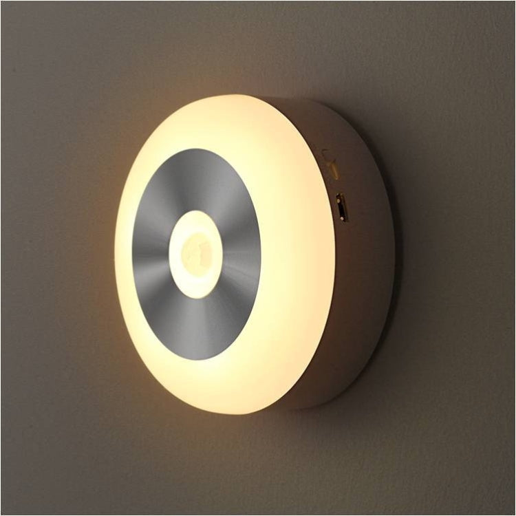 Smart Sensor Night Light Infrared Sensor Corridor Aisle Light, Spec: Charging Model(Warm White) - Sensor LED Lights by buy2fix | Online Shopping UK | buy2fix