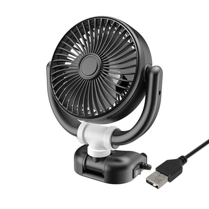 SUITU Car Foldable Cooling Fan Automobile Summer Temperature Reduction Fan, Model: Single 5V USB Energized - Heating & Fans by SUITU | Online Shopping UK | buy2fix