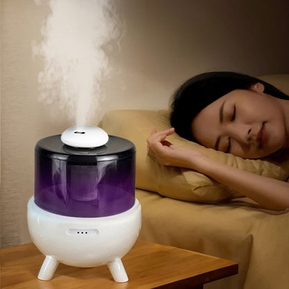 FS102 2L Ultrasonic Aromatherapy Colorful Night Light Desktop Humidifier, Spec: US Plug(White) - Air Purifiers & Accessories by buy2fix | Online Shopping UK | buy2fix