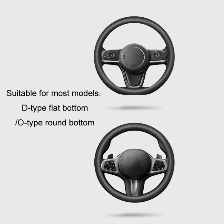 BEN.JACK Car Anti-slip Sweat-absorbent Liquid Silicone Steering Wheel Cover(Orange) - Steering Wheel Accessories by BEN.JACK | Online Shopping UK | buy2fix