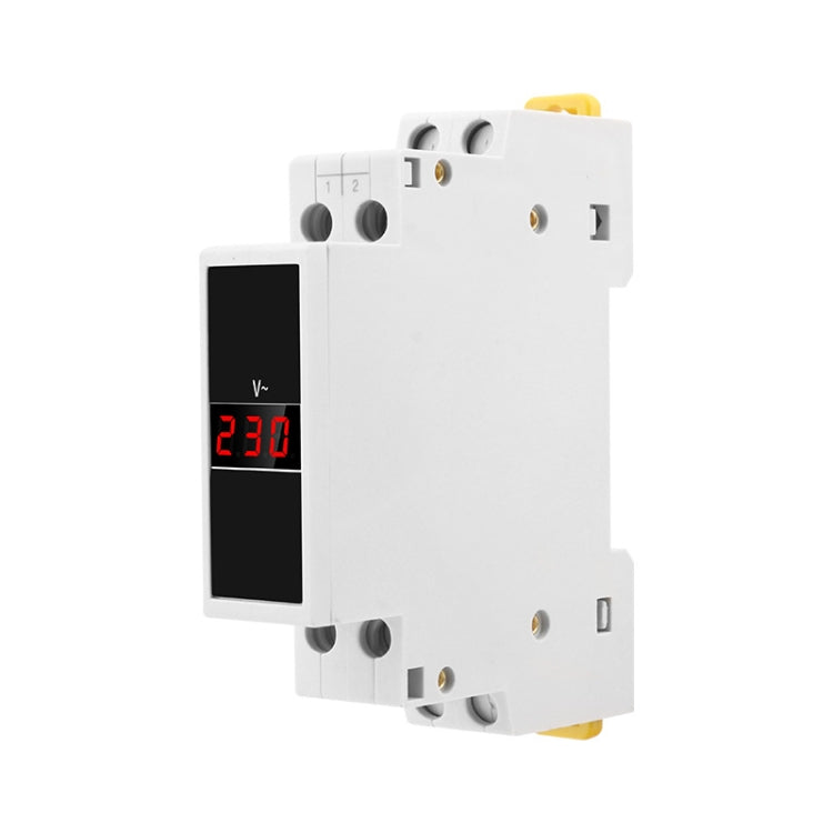 SINOTIMER SDM011 Modular Din Rail Type AC Single-Phase Digital Voltmeter Electronic Instrumentation - Current & Voltage Tester by SINOTIMER | Online Shopping UK | buy2fix