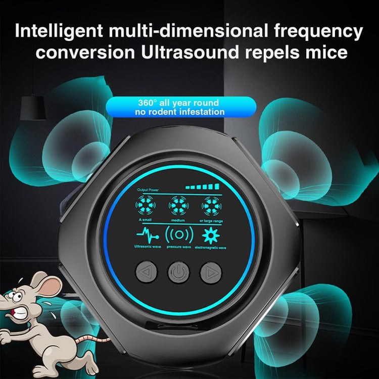 219 Intelligent Ultrasonic Multi-dimensional Frequency Conversion Home Indoor Mouse Repeller(White) - Repellents by buy2fix | Online Shopping UK | buy2fix