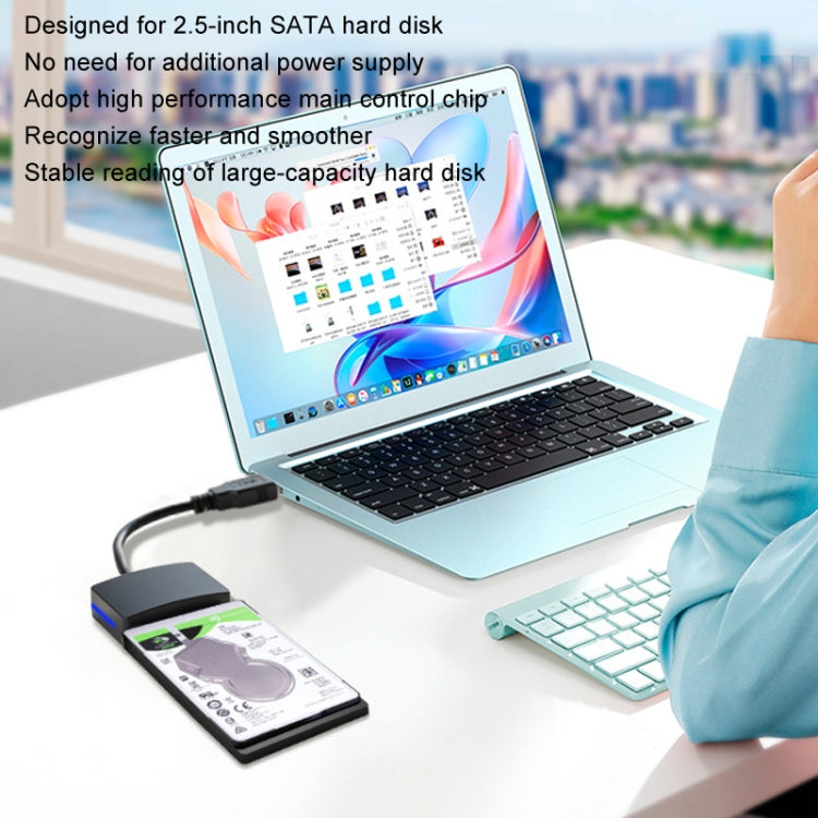 SATA To USB3.0 Easy Drive Cable 2.5 Inch SSD Solid State Drive Universal Connection Cable Converter Reader - eSATA & SATA & IDE by buy2fix | Online Shopping UK | buy2fix