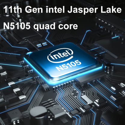 M6 N100 16G+128G EU Plug 11th Gen Intel Jasper Lake N5105 4K/60FPS HD Pocket Mini PC - Windows Mini PCs by buy2fix | Online Shopping UK | buy2fix
