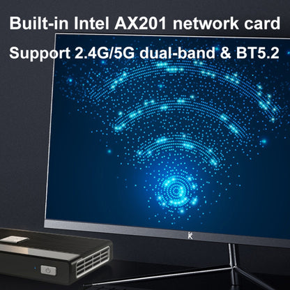 M6 N100 16G+128G US Plug 11th Gen Intel Jasper Lake N5105 4K/60FPS HD Pocket Mini PC - Windows Mini PCs by buy2fix | Online Shopping UK | buy2fix