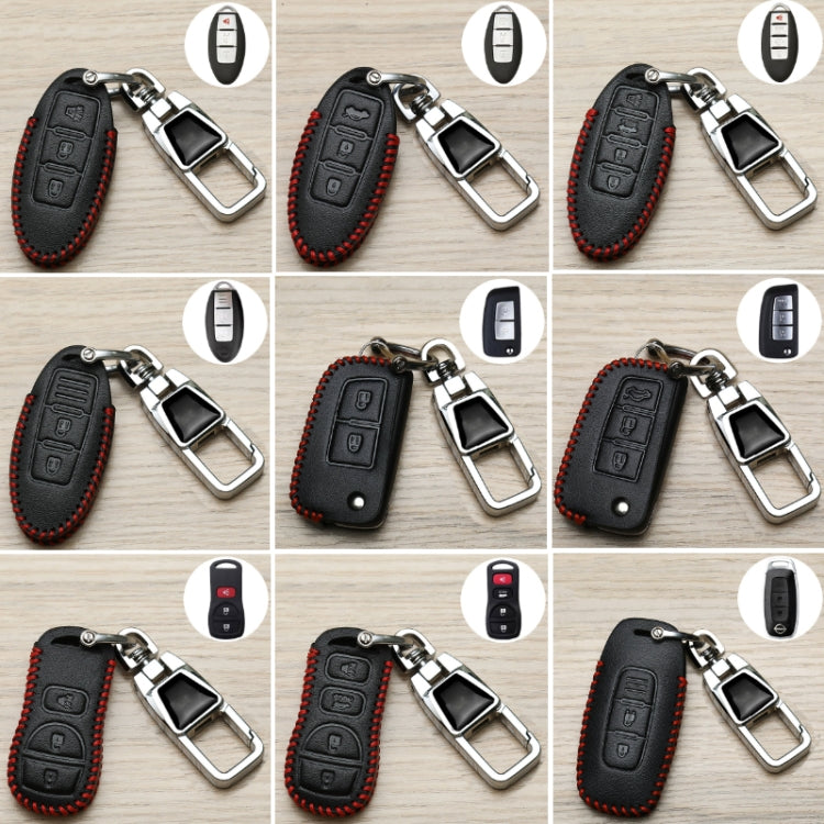 For Nissan Car Key Cover Keychain Anti-lost Number Plate, Style: A - Car Key Cases by buy2fix | Online Shopping UK | buy2fix