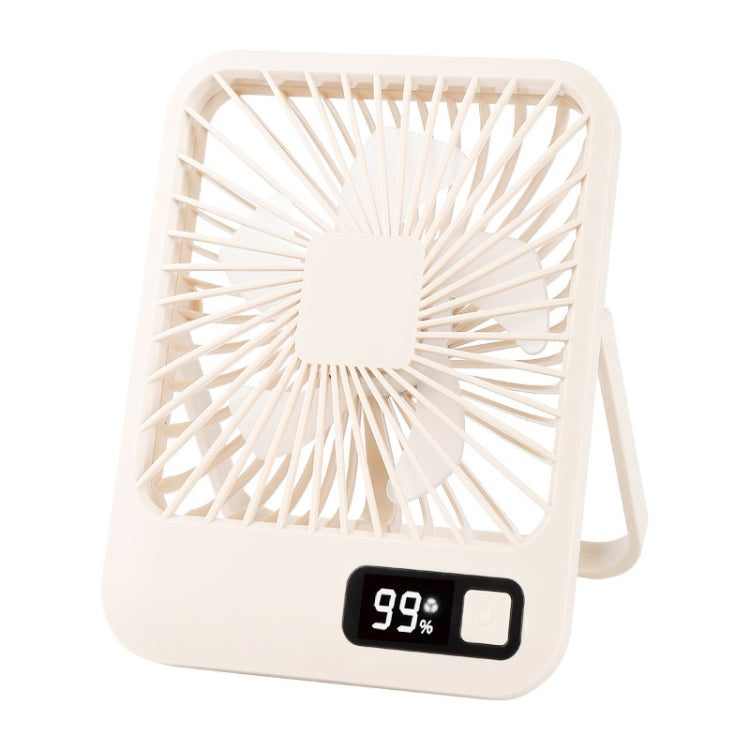 Home Desktop Wall Mounted Fan USB Portable Desktop Mini Fan(Ginger) - Electric Fans by buy2fix | Online Shopping UK | buy2fix