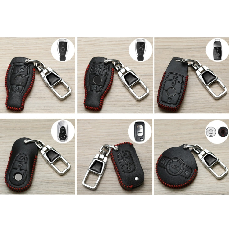 For Mercedes-Benz Car Key Cover Multifunctional Keychain Anti-lost Number Plate, Style: B - Car Key Cases by buy2fix | Online Shopping UK | buy2fix