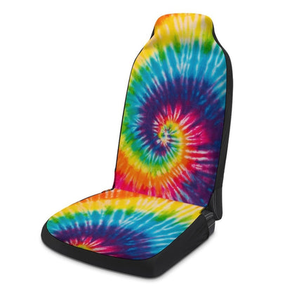 Car Universal Printed Seat Protector Automobile Decoration Supplies, Style: Coloful Swirls - Seat Accessories by buy2fix | Online Shopping UK | buy2fix