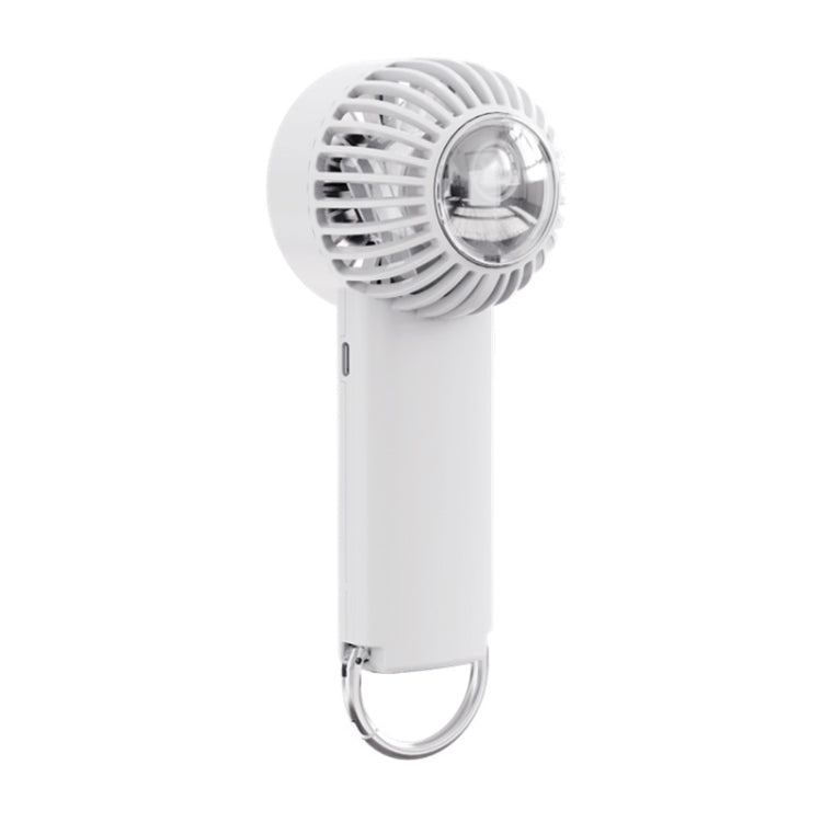 Outdoor Handheld Ice Air Conditioning Fan Astronaut Night Light Semiconductor Cooling Fan(White) - Electric Fans by buy2fix | Online Shopping UK | buy2fix