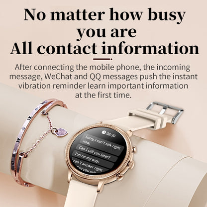 V60 1.39 Inch Health Monitoring Multifunctional Waterproof Bluetooth Call Smart Watch, Color: Rose Red - Smart Watches by buy2fix | Online Shopping UK | buy2fix