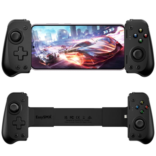 EasySMX M10 Full Hall Stretch Gamepad Cell Phone Grip Controller, Port: 8Pin - Controller Gamepad by EasySMX | Online Shopping UK | buy2fix