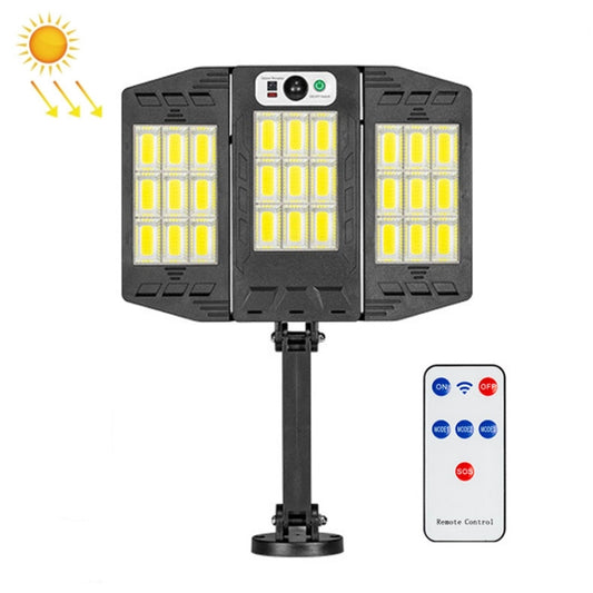 E-SMARTER W796-9 Solar Induction Courtyard Wall Light Smart Outdoor Lamp With Remote Control - Solar Lights by E-SMARTER | Online Shopping UK | buy2fix
