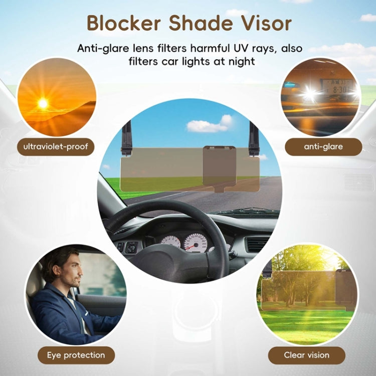 29.5x9.5cm Car Anti-Glare Sun Visor - Interior Mirrors by buy2fix | Online Shopping UK | buy2fix